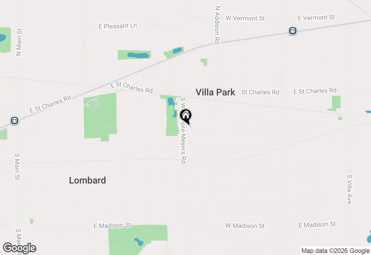 Map of 113 S Westmore Meyers Road, Lombard, IL 60148