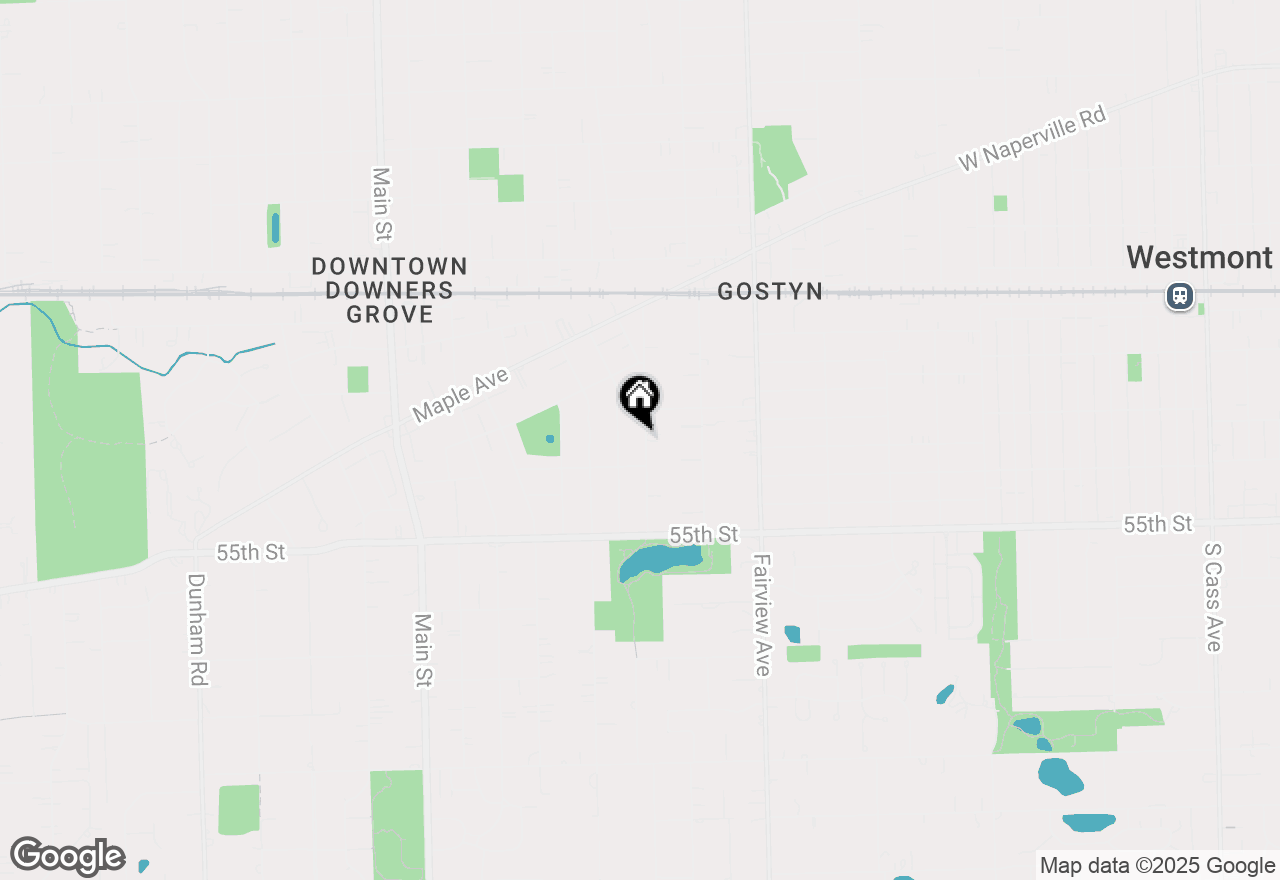 Map of 5304 Blodgett Avenue, Downers Grove, IL 60515