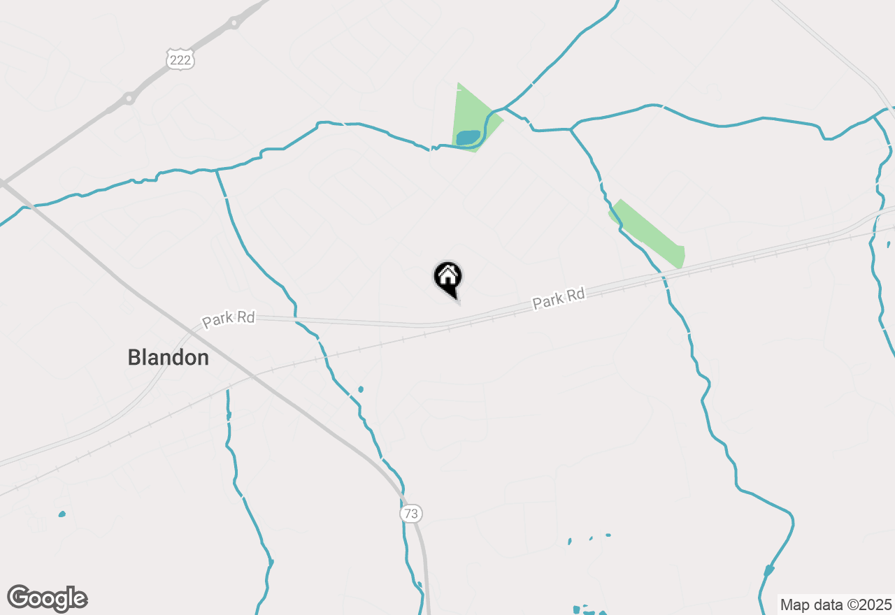 Map of 306 Village Drive, Blandon, PA 19510