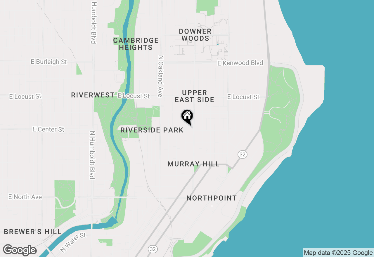 Map of 2706 N Frederick Ave #5, Milwaukee, WI 53211