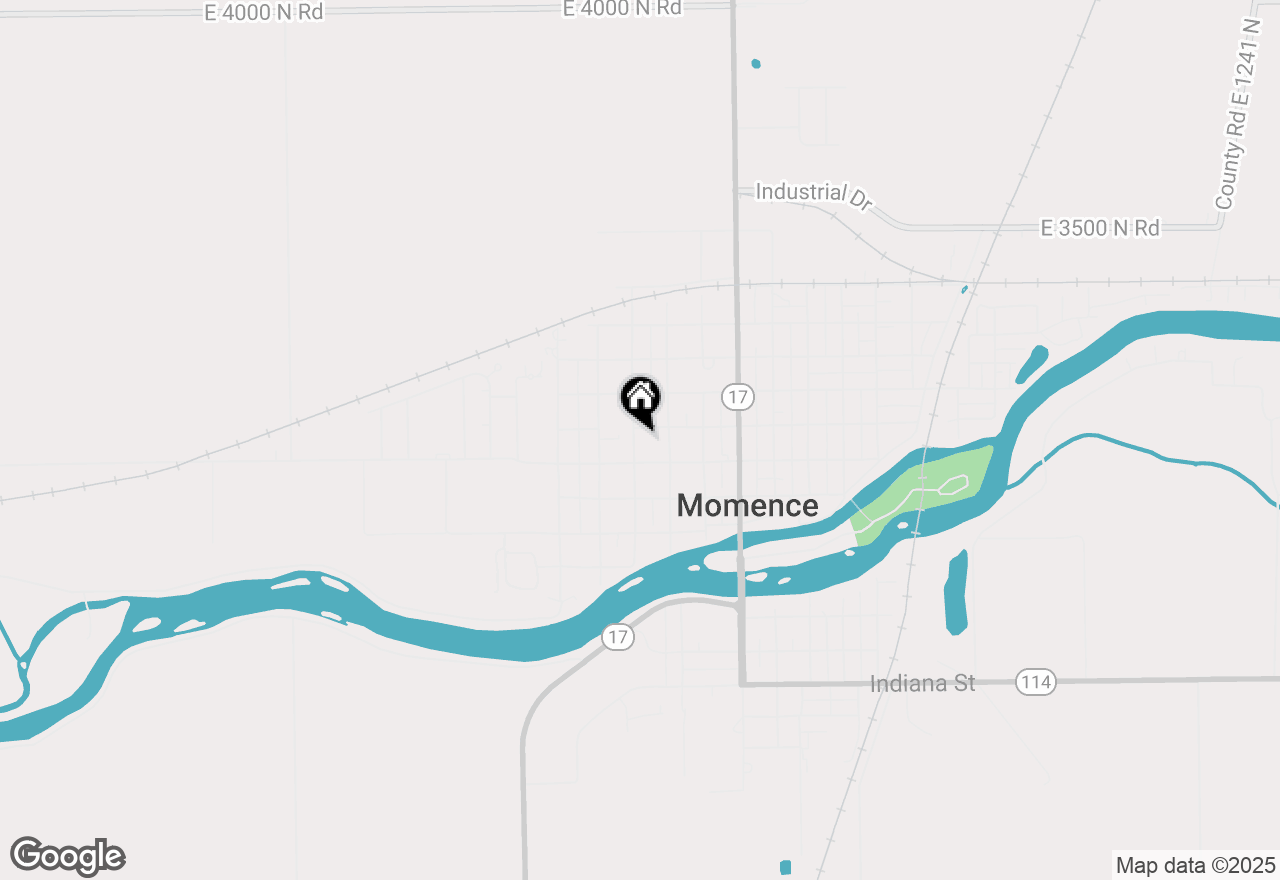 Map of 220 N Market Street, Momence, IL 60954