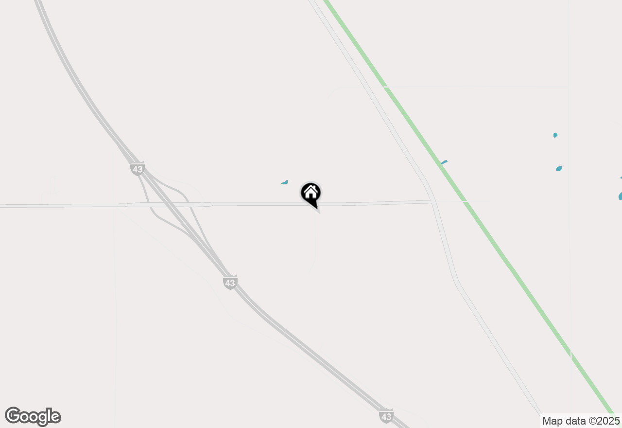 Map of 7333 County Road K, Whitelaw, WI 54247