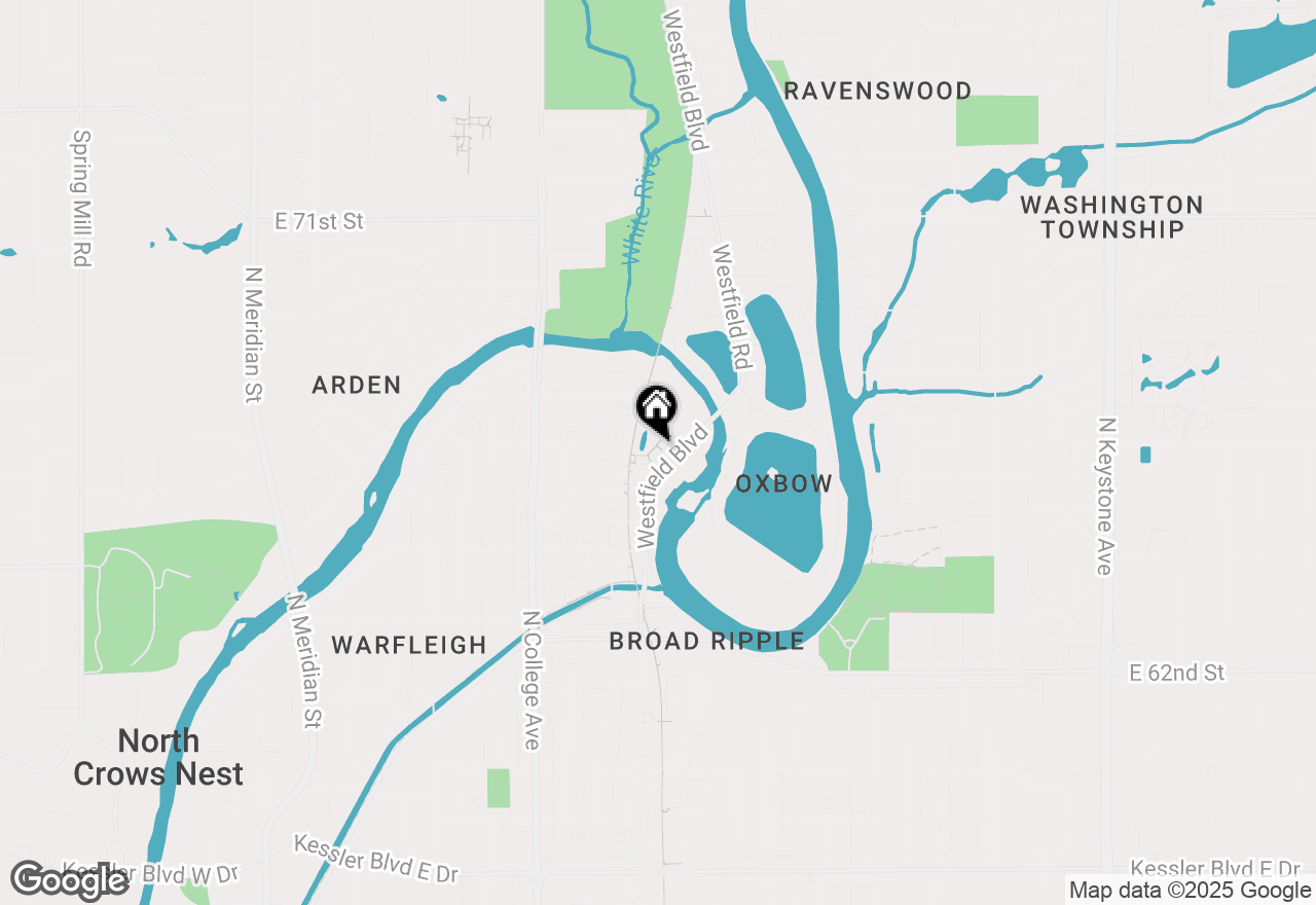 Map of 6592 Reserve Drive, Indianapolis, IN 46220