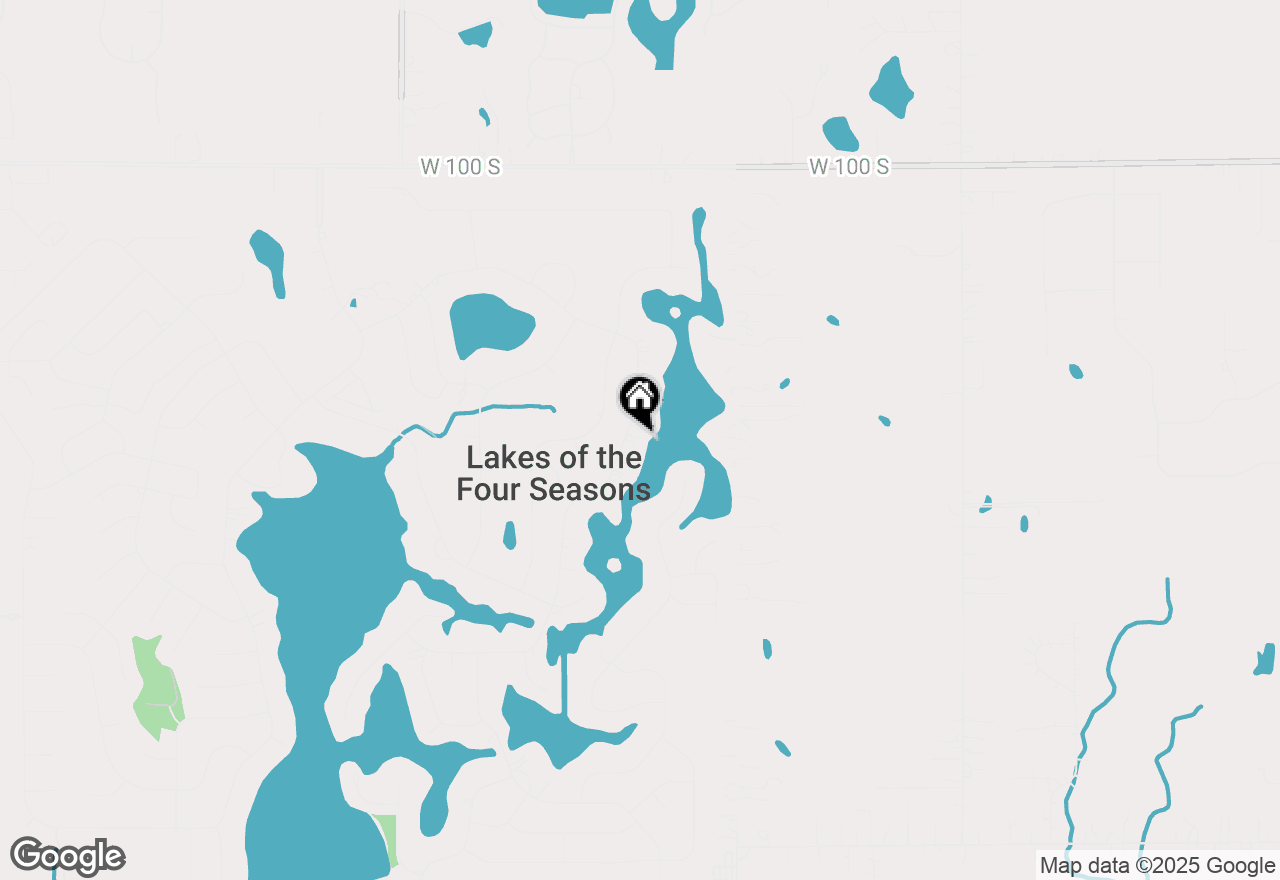 Map of 1603 Sunnyslope Drive, Crown Point, IN 46307