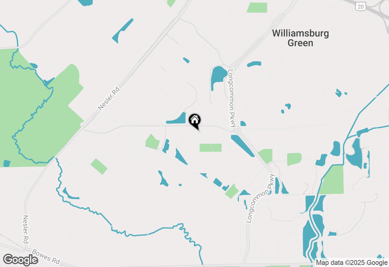 Map of 415 Victoria Lane, Elgin, IL 60124