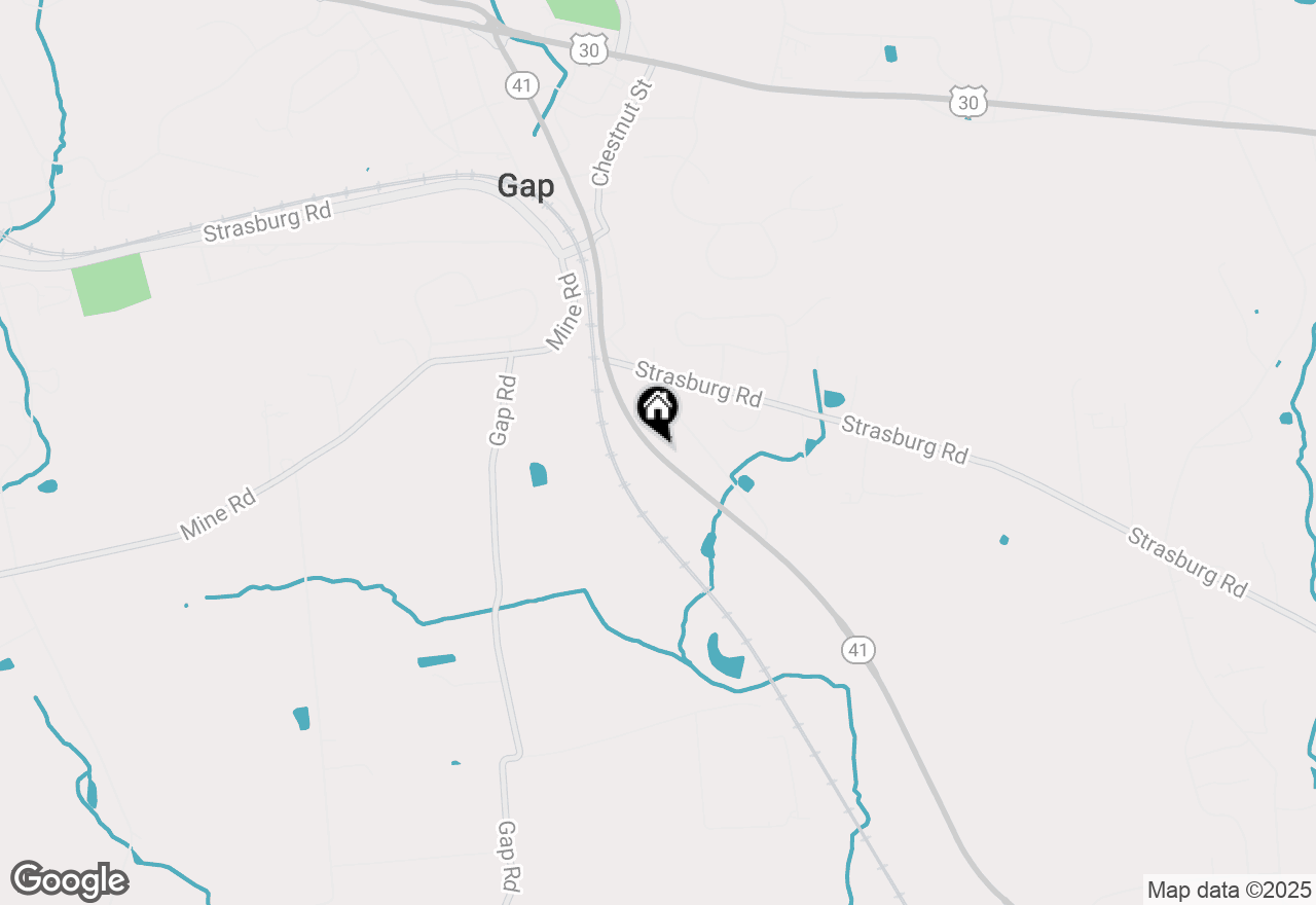 Map of 41 Route 41, Gap, PA 17527