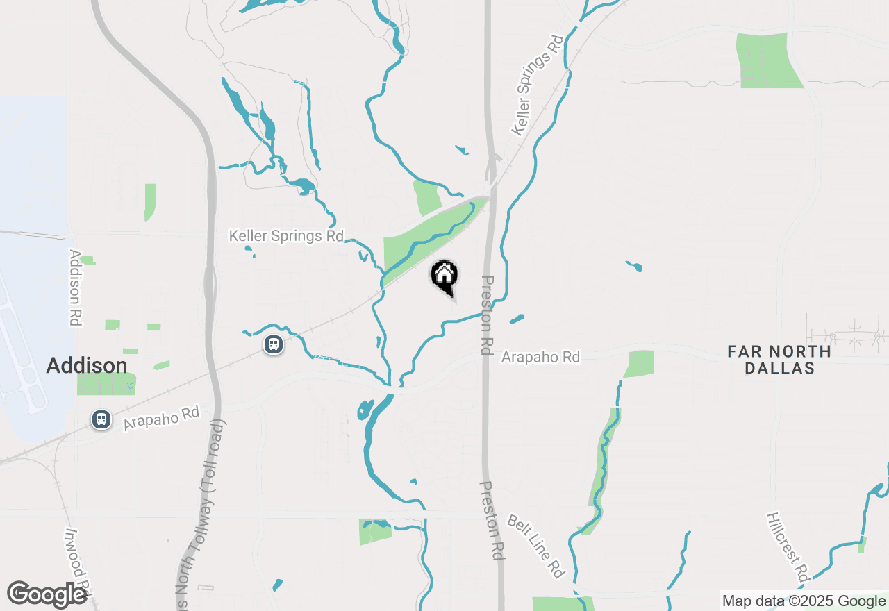 Map of 15914 Club Crest Drive #1112, Dallas, TX 75248