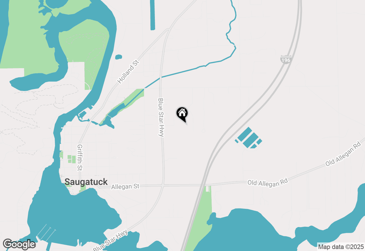 Map of 3341 Gaslight Lane, Saugatuck, MI 49453