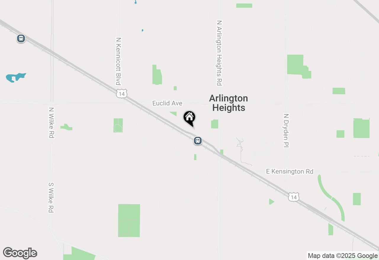 Map of 132 W Northwest Highway, Arlington Heights, IL 60004