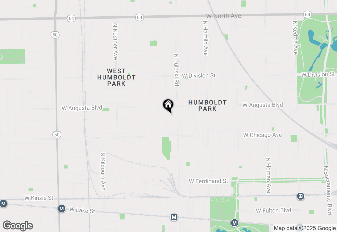 Map of 918 N Keystone Avenue, Chicago, IL 60651