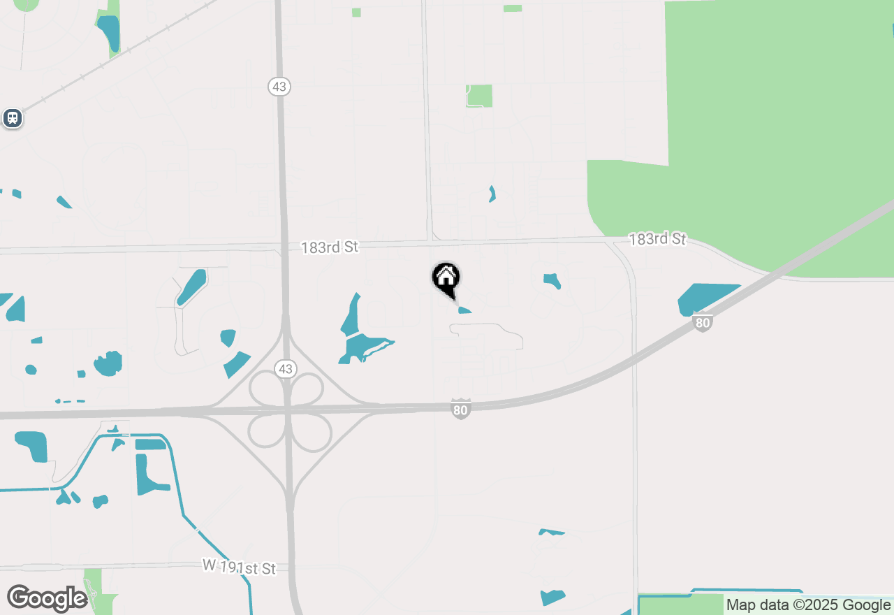 Map of 6741 S Pointe Drive #6741-1, Tinley Park, IL 60477