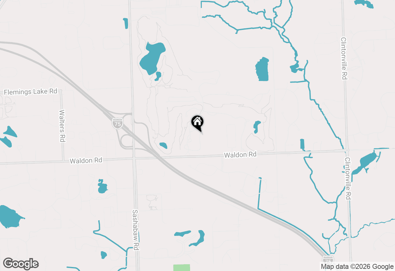 Map of 6464 Enclave Drive, Clarkston, MI 48348