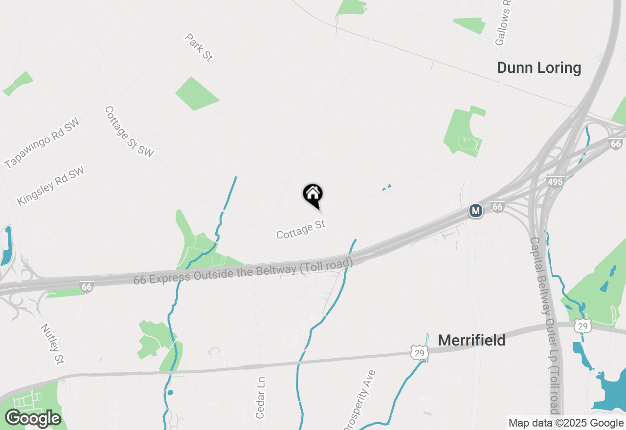 Map of 8533 Pepperdine Drive, Vienna, VA 22180