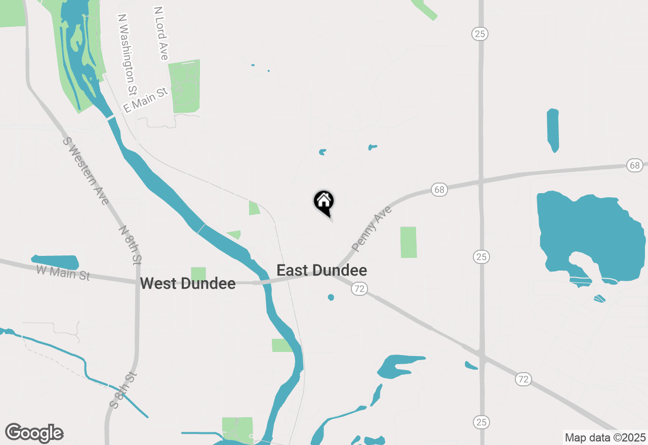 Map of 432 Barrington Avenue, East Dundee, IL 60118