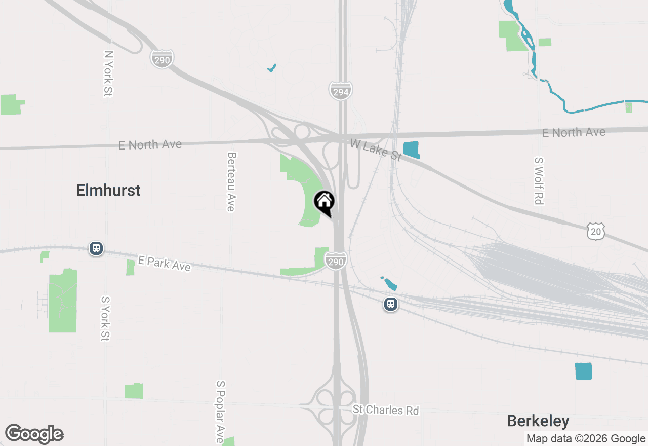 Map of 179 N Hampshire Avenue, Elmhurst, IL 60126