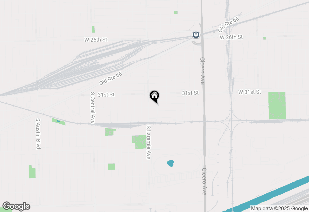 Map of 5108 W 32nd Street, Cicero, IL 60804