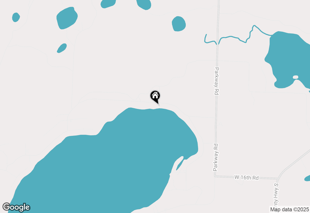 Map of 8927 N White Potato Lake Rd, Pound, WI 54161