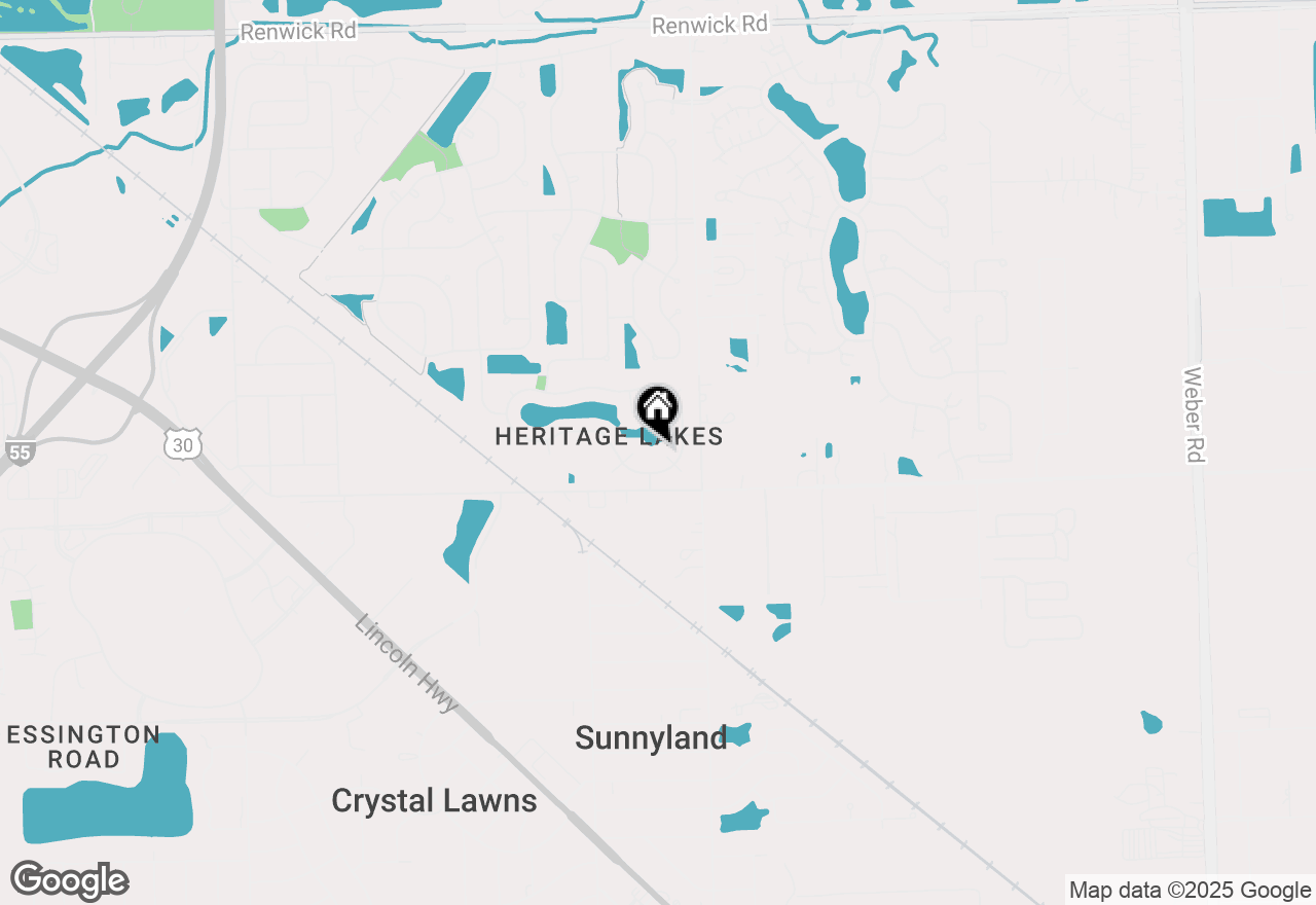 Map of 3209 Sunset Court, Lockport, IL 60441