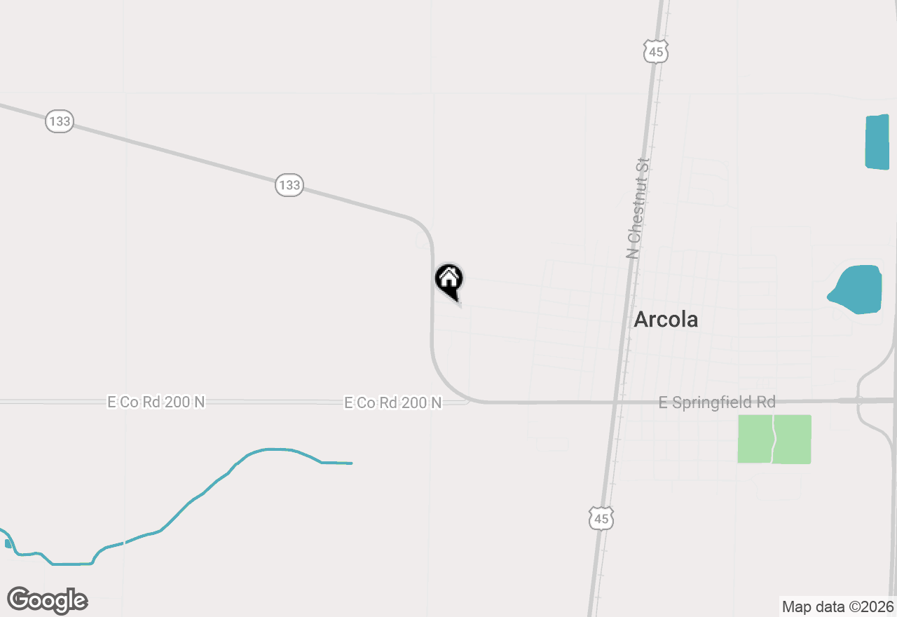 Map of 435 W Main Street, Arcola, IL 61910