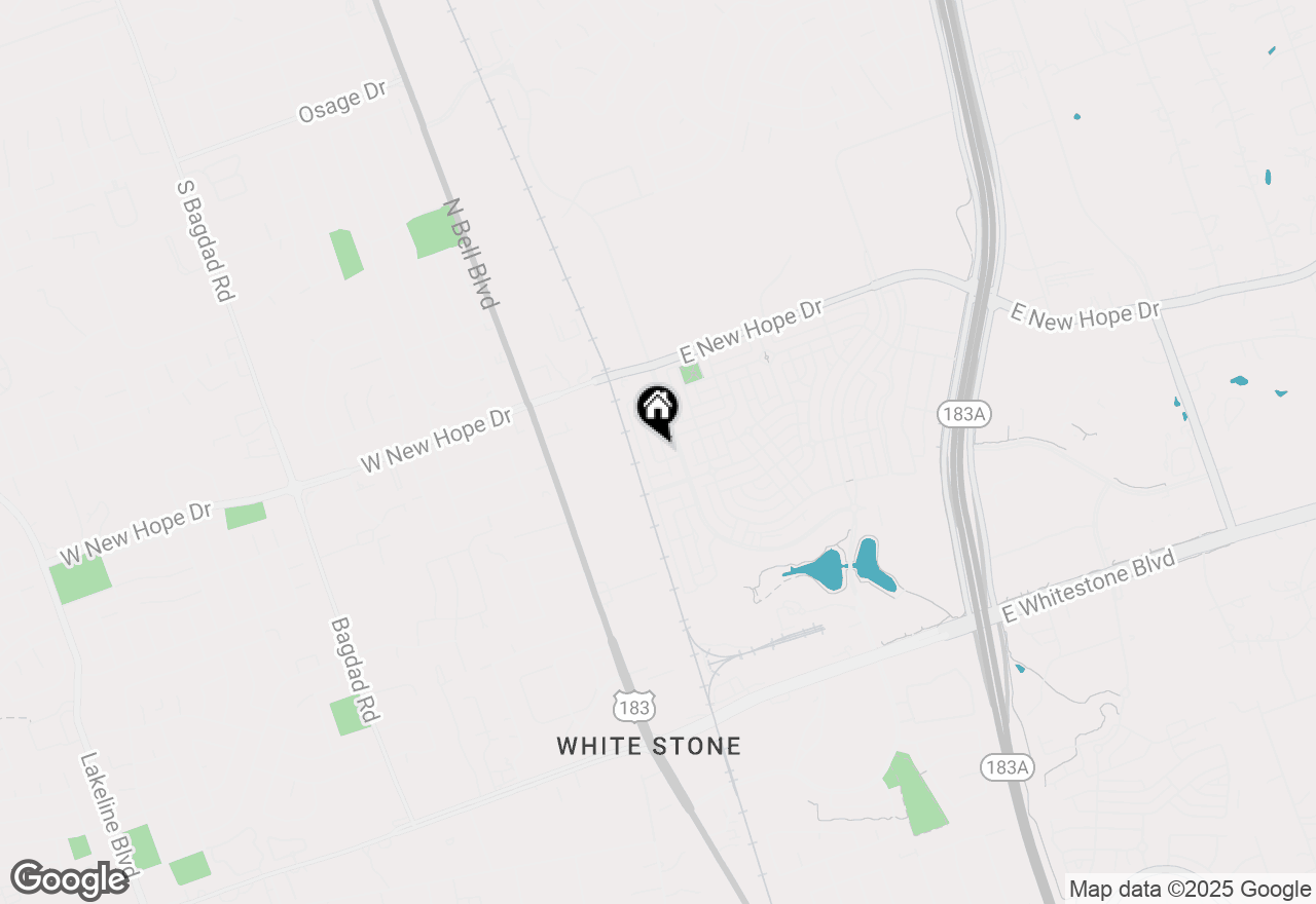 Map of 1714 Lost Maples Loop, Cedar Park, TX 78613