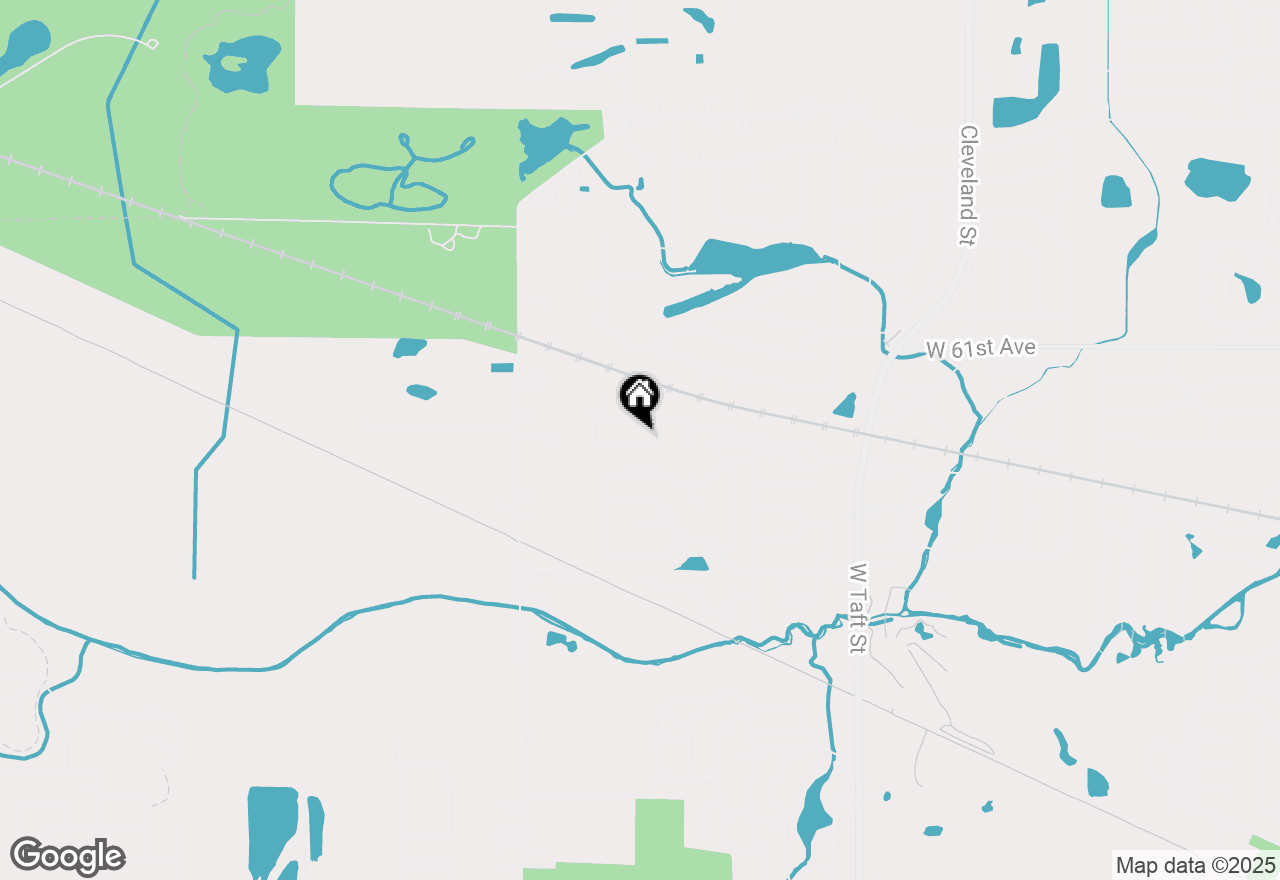 Map of 2920 W 63rd Place, Merrillville, IN 46410