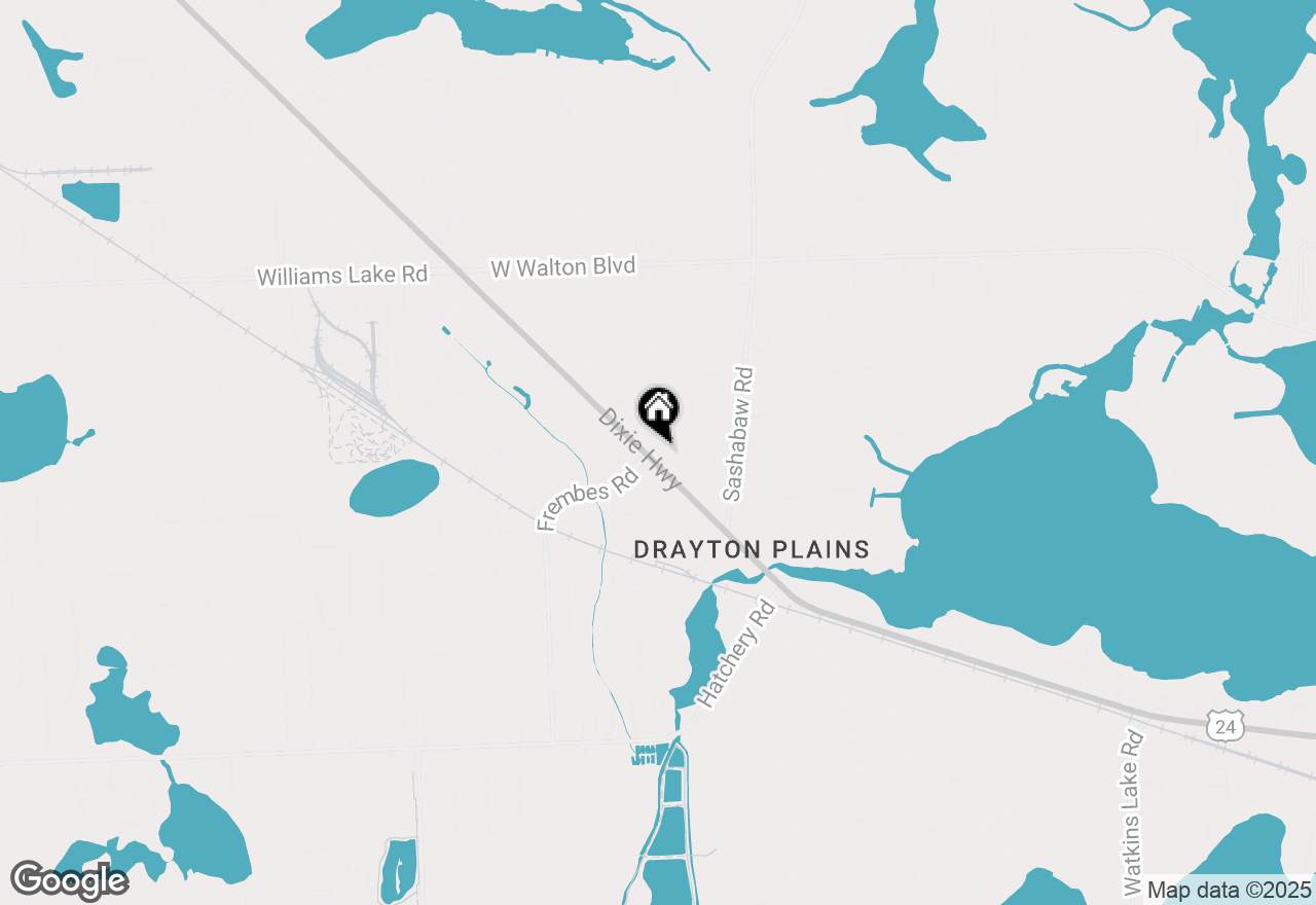 Map of 4476 Dixie Highway, Waterford, MI 48329