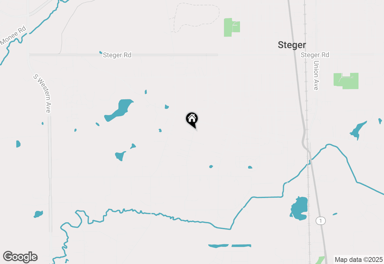 Map of 23622 S Ashland Avenue, Crete, IL 60417