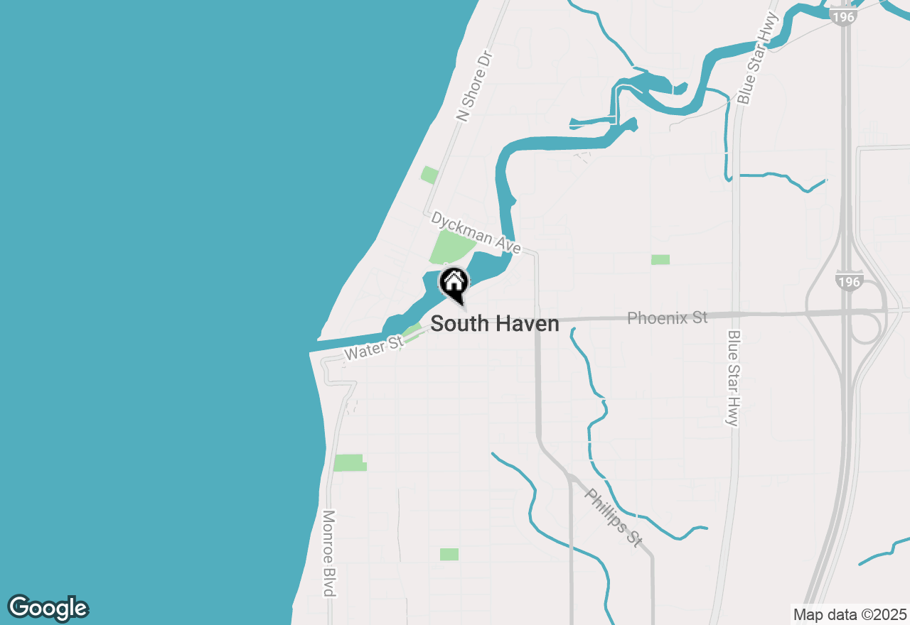 Map of 250 Kalamazoo Street #6, South Haven, MI 49090