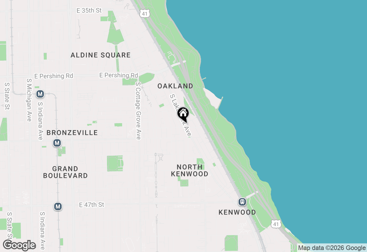 Map of 4162 S Lake Park Avenue, Chicago, IL 60653