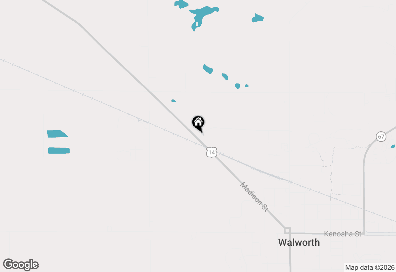 Map of Lot 1 Wisconsin St, Walworth, WI 53184