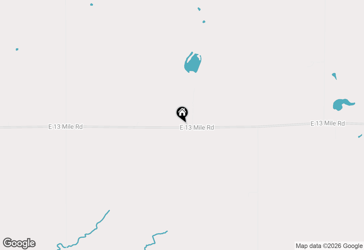 Map of 5543 E 13 Mile Road, Paris, MI 49338