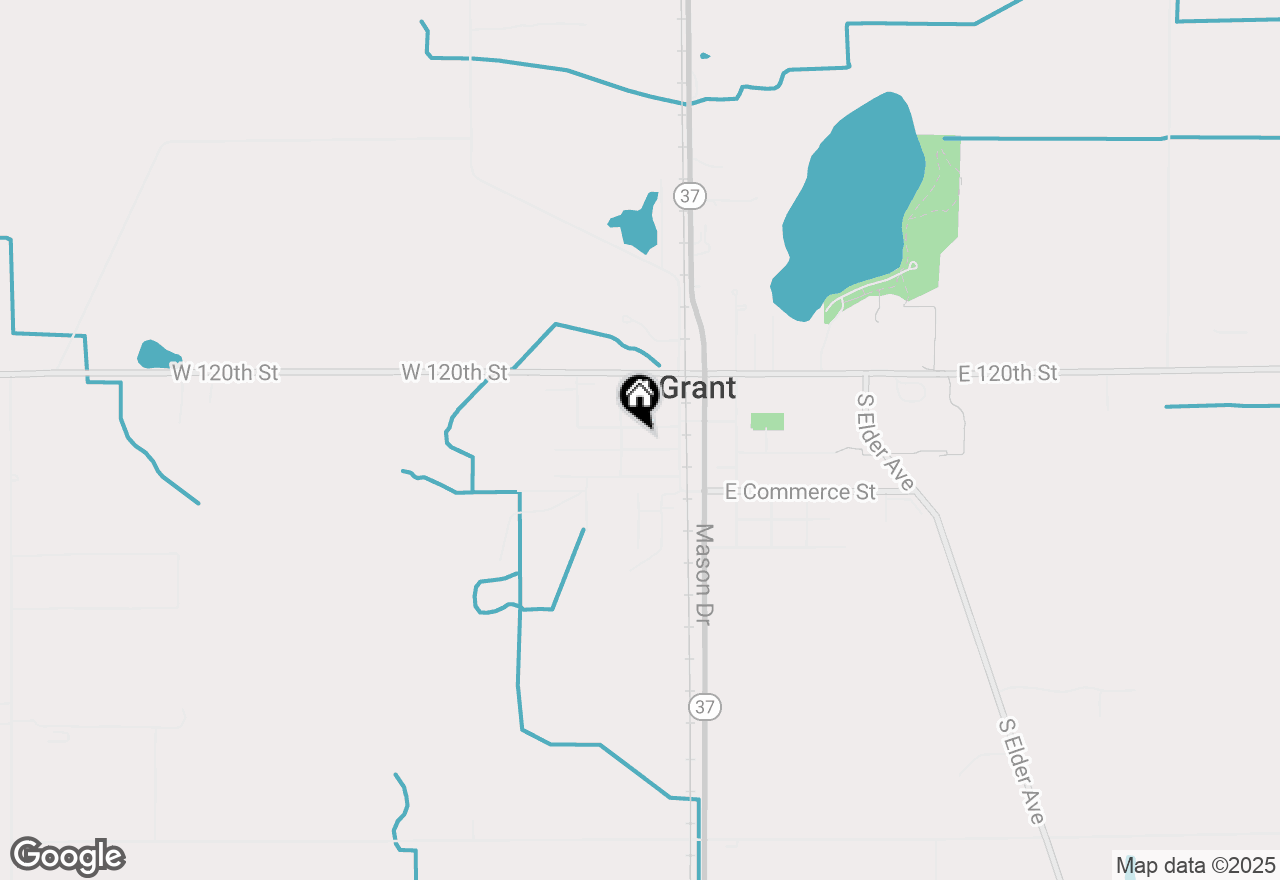 Map of 122 Lincoln Street, Grant, MI 49327