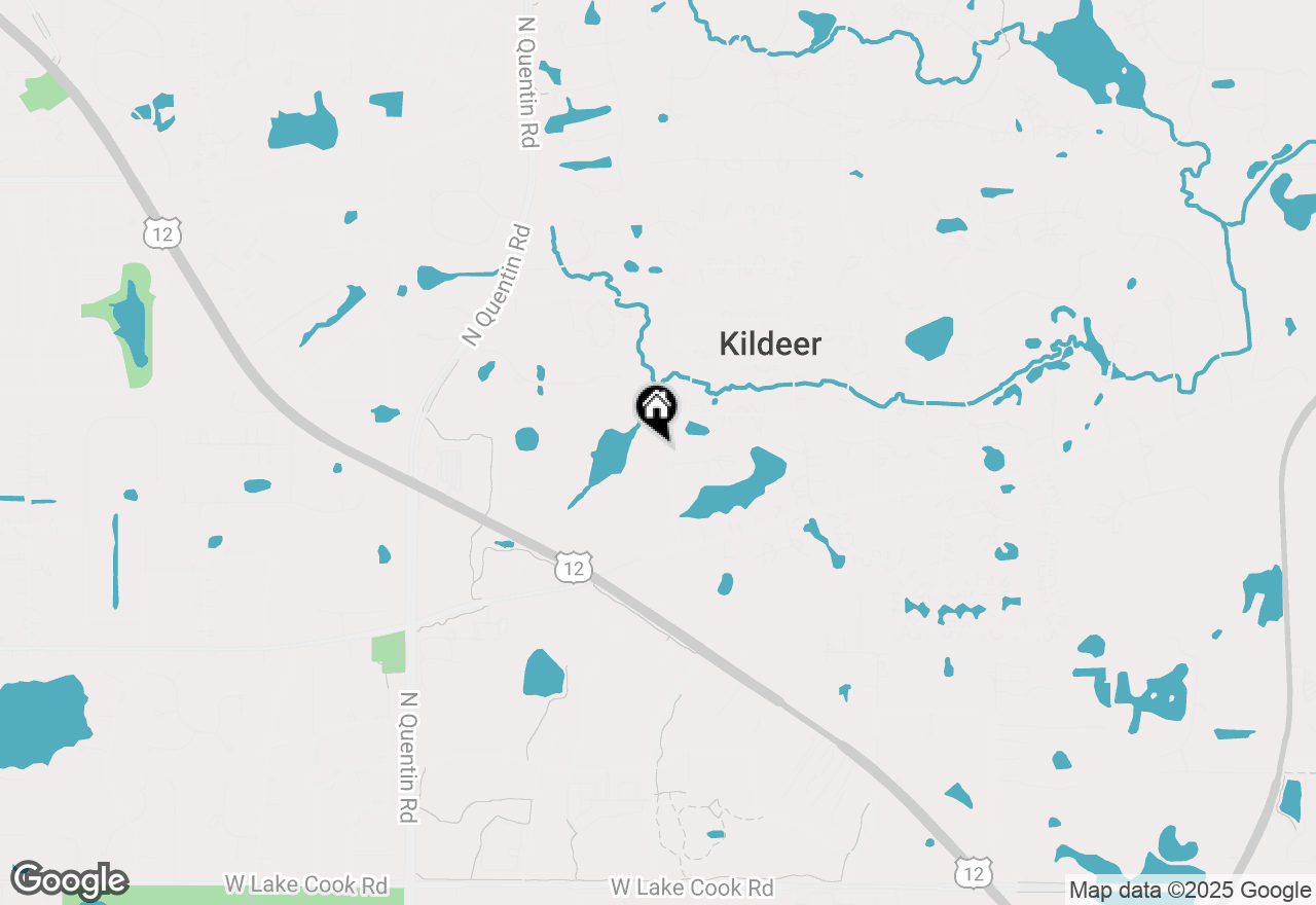 Map of 20938 N Buffalo Run, Kildeer, IL 60047
