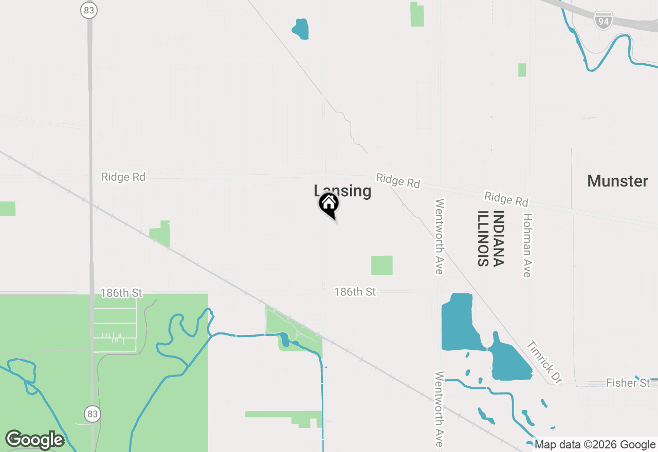 Map of 18315 Burnham Avenue #204, Lansing, IL 60438