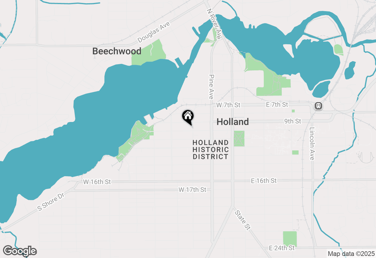 Map of 175 W 10th Street, Holland, MI 49423