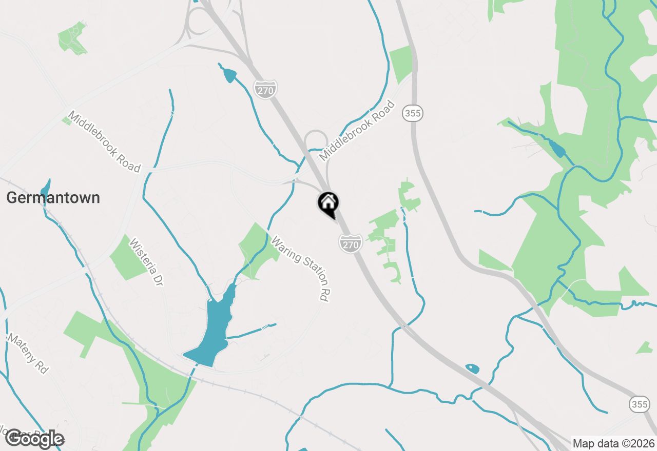 Map of 11901 Rustic Farm Court, Germantown, MD 20874