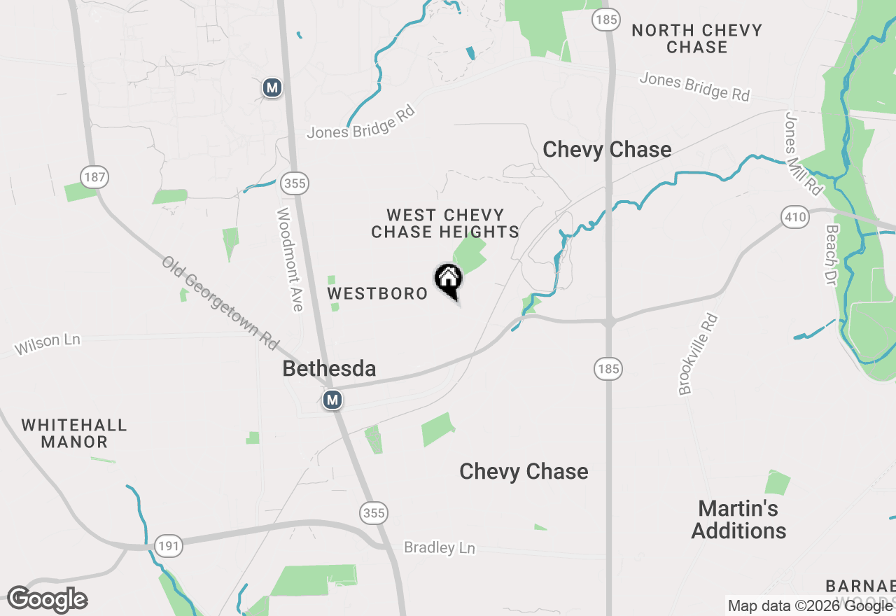 Map of 7901 Sleaford Place, Bethesda, MD 20814