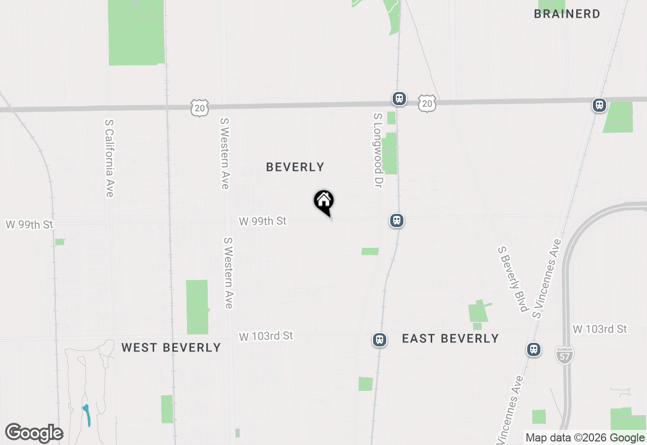 Map of 9900 S Seeley Avenue, Chicago, IL 60643