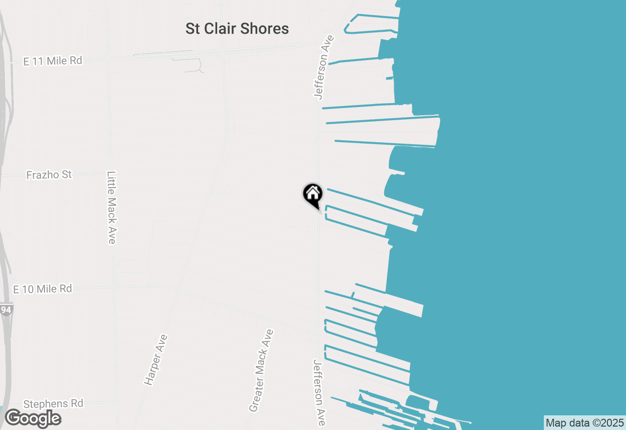 Map of 26333 Jefferson Avenue, St Clair Shores, MI 48081