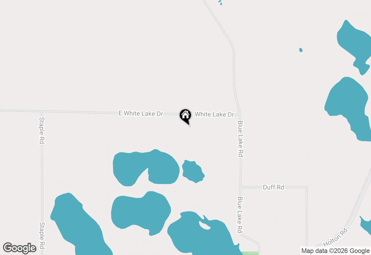 Map of 2713 E White Lake Drive, Twin Lake, MI 49457