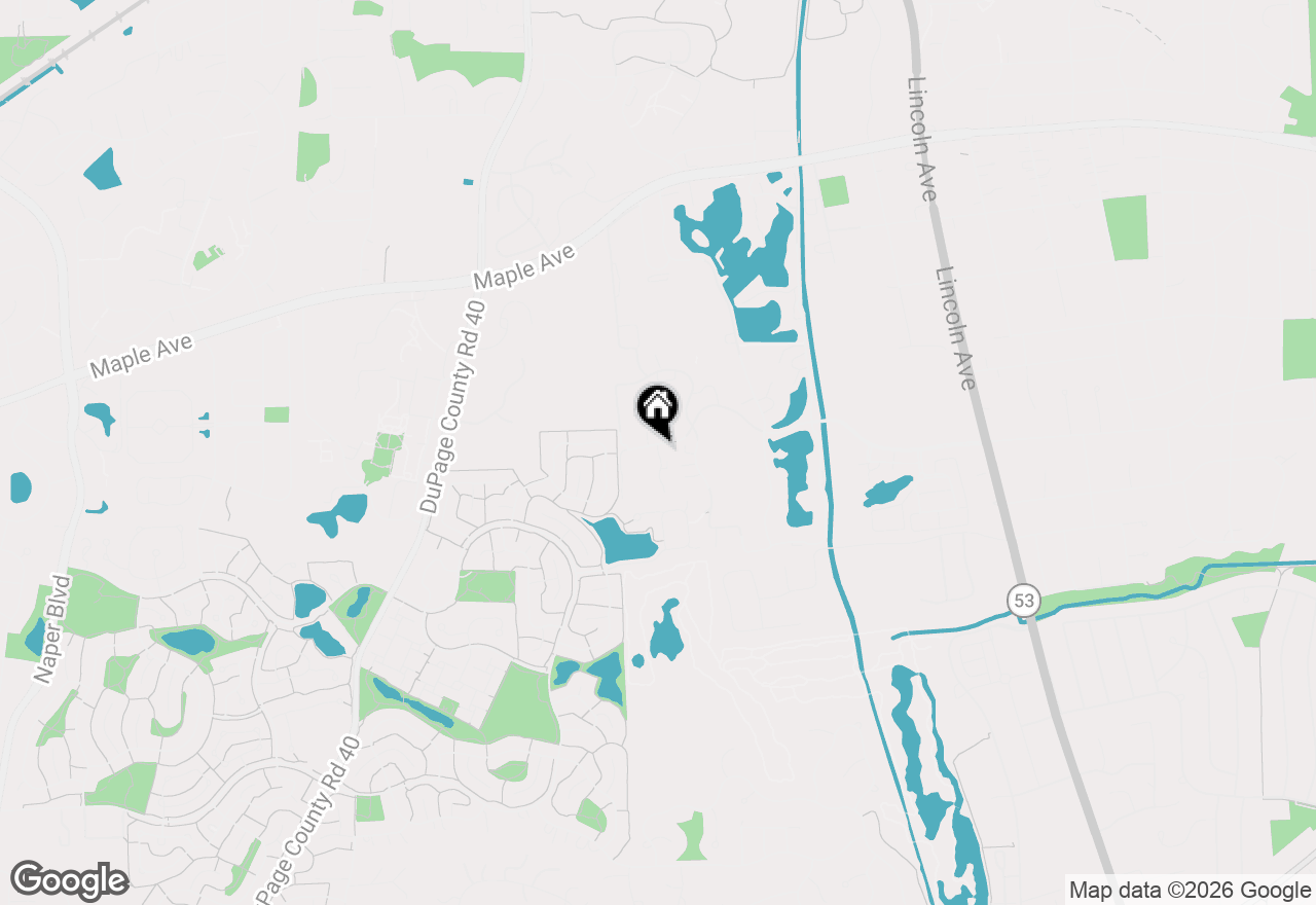 Map of 5915 Meadow Drive, Lisle, IL 60532