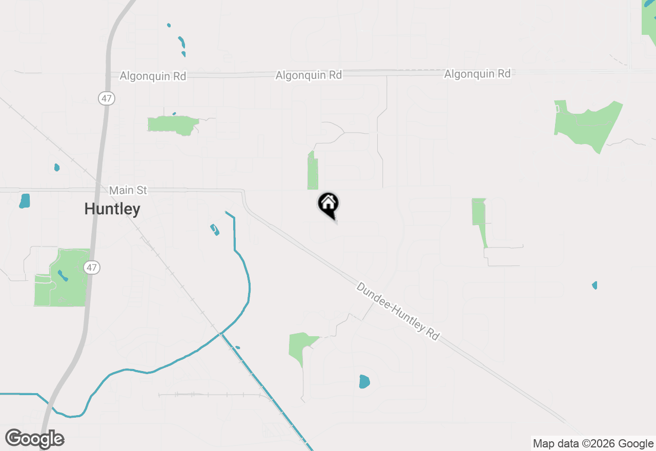 Map of 11008 L J Marak Drive, Huntley, IL 60142
