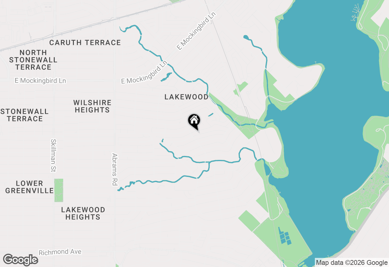 Map of 6911 Southridge Drive, Dallas, TX 75214