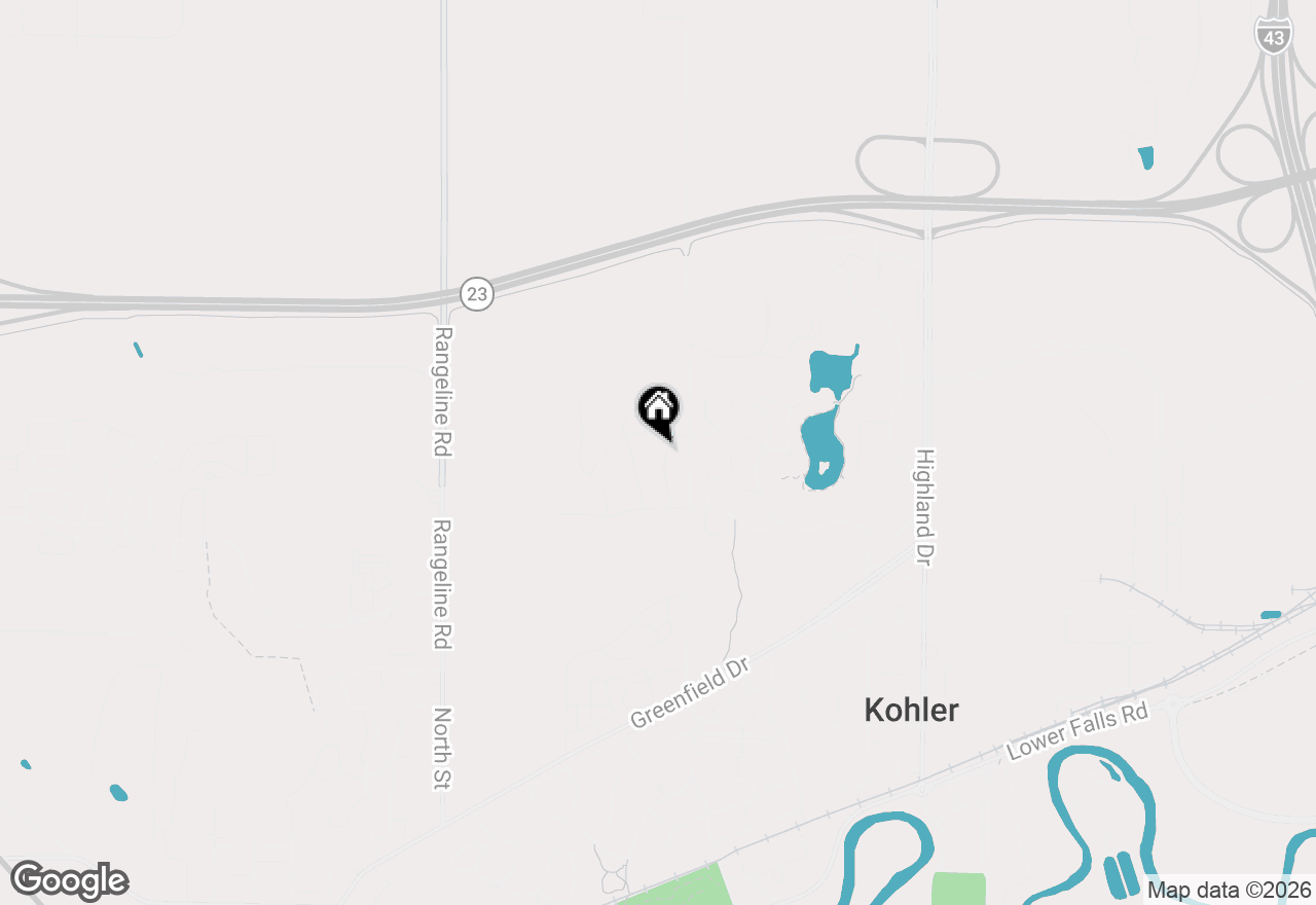 Map of Lt12 Meadow Cir E, Kohler, WI 53044