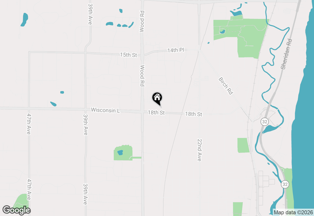 Map of 1771 30th Ave, Somers, WI 53171