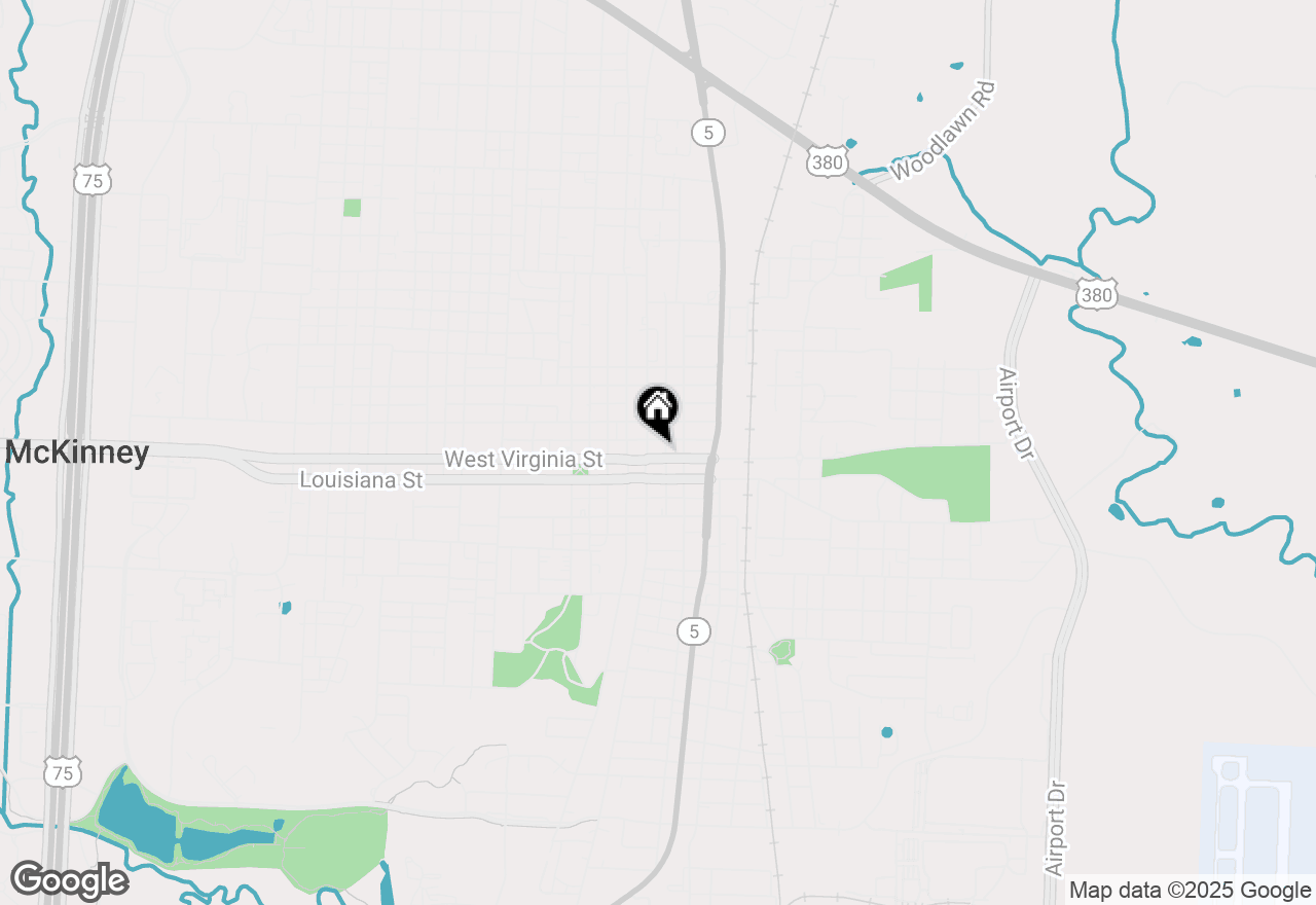 Map of 207 E Virginia Street #201-203, Mckinney, TX 75069