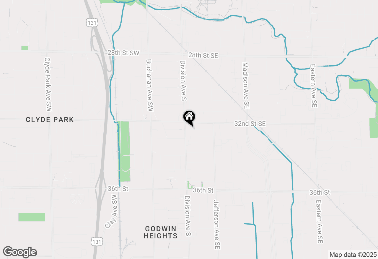 Map of 32 Exchange Street Se, Grand Rapids, MI 49548