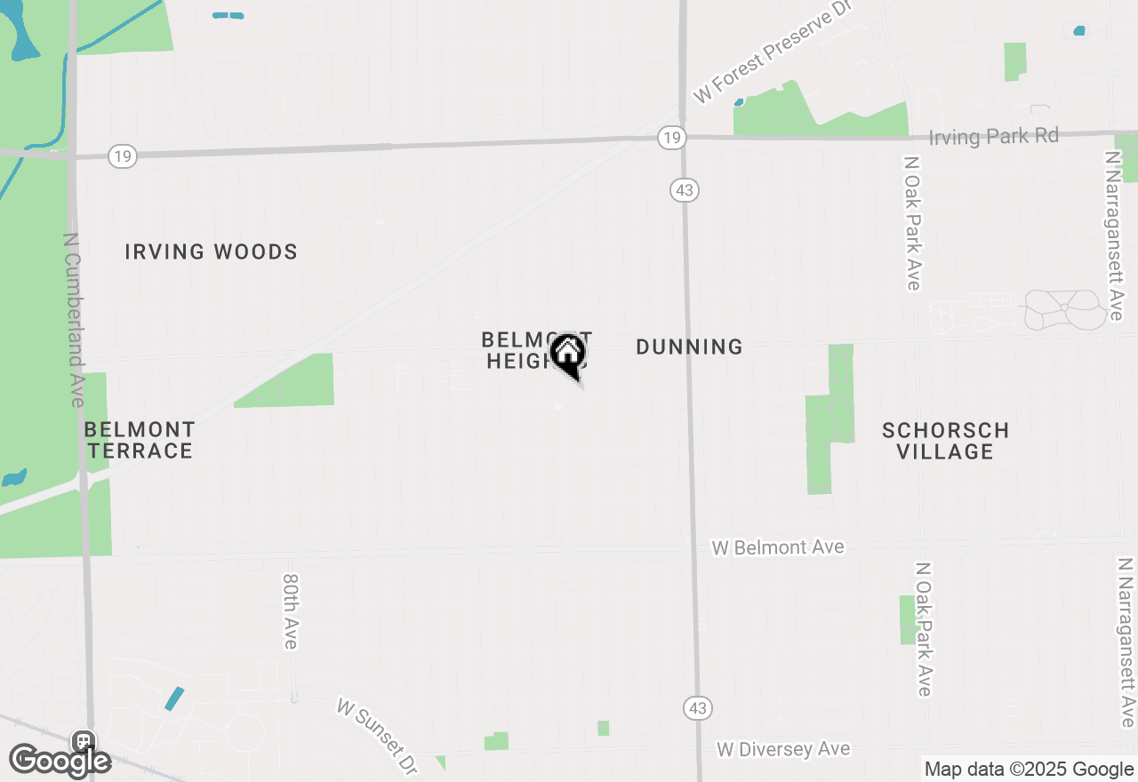 Map of 3507 N Osceola Avenue, Chicago, IL 60634