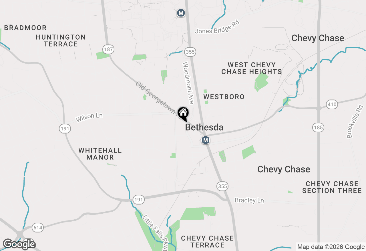 Map of 4808 Moorland Lane #707, Bethesda, MD 20814