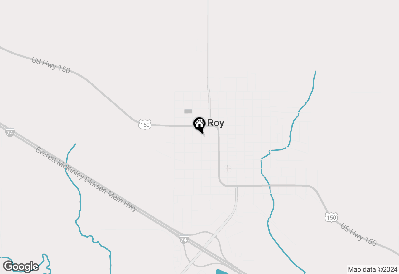 Map of 410 N White Street, Leroy, IL 61752